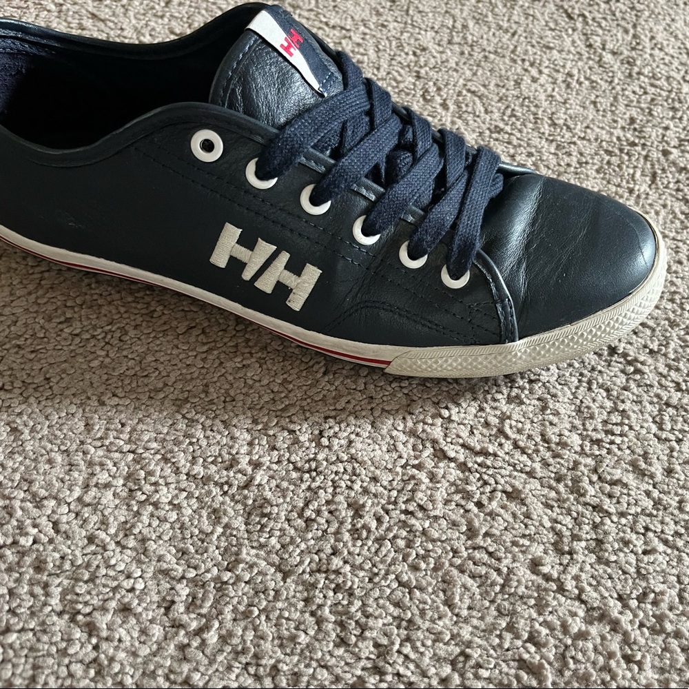 HELLY HANSEN CIPŐ Navy blue / leather